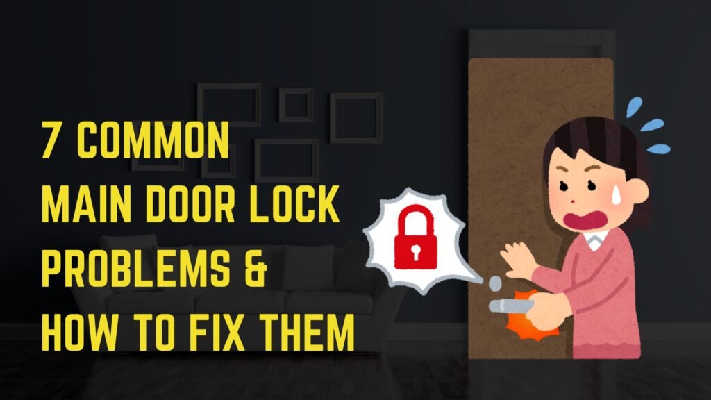7 Common Main Door Lock Problems & How to Fix Them