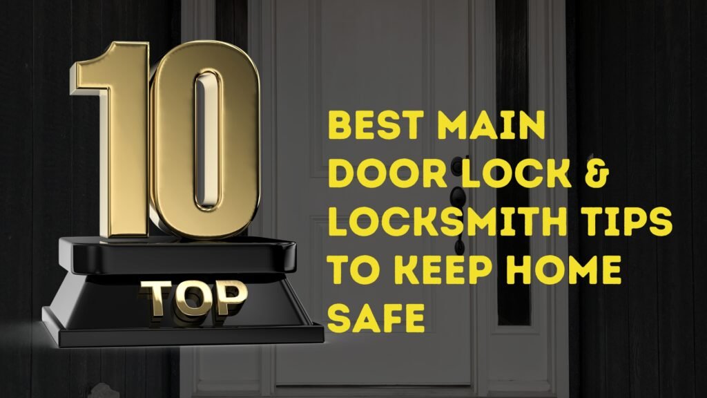 10 Best Main Door Lock & Locksmith Tips to Keep Home Safe