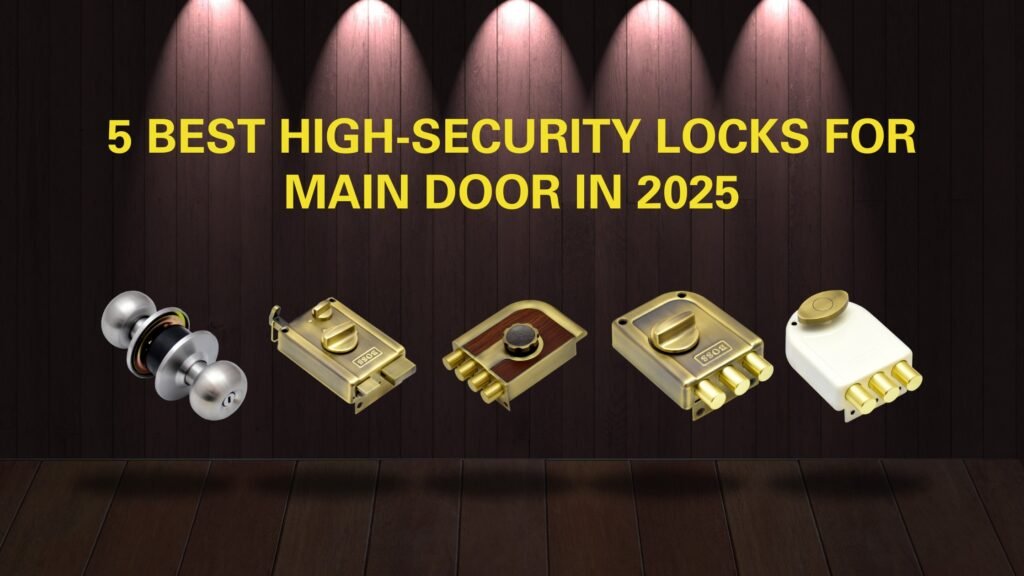 5 Best High-Security Locks for Main Door in 2025